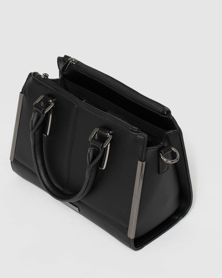 Black Stef Zip Mini Bag | Mini Bags