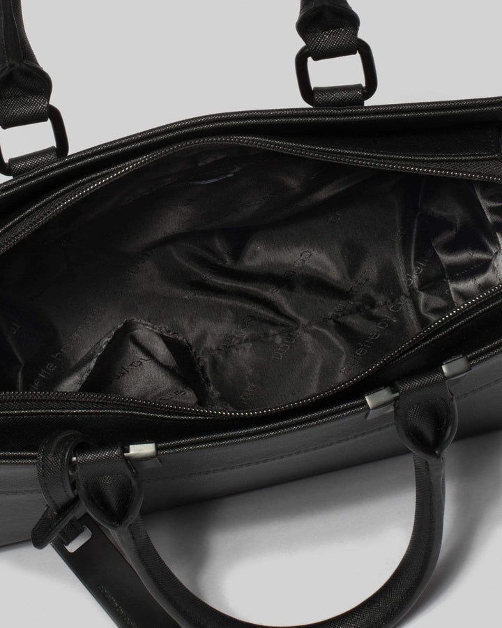 Black Steph Tag Mini Bag | Tote Bags