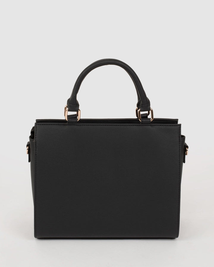 Black Stephanie Blossom Tote Bag – colette by colette hayman