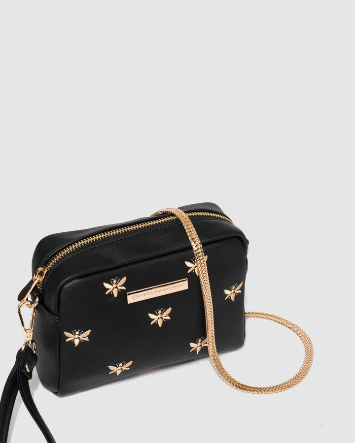 Black Suri Bee Crossbody Bag | Crossbody Bags
