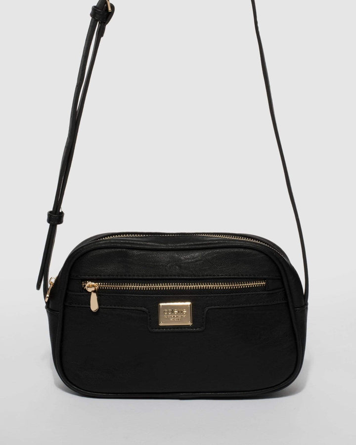 Colette by Colette Hayman Black Tessa Crossbody Bag
