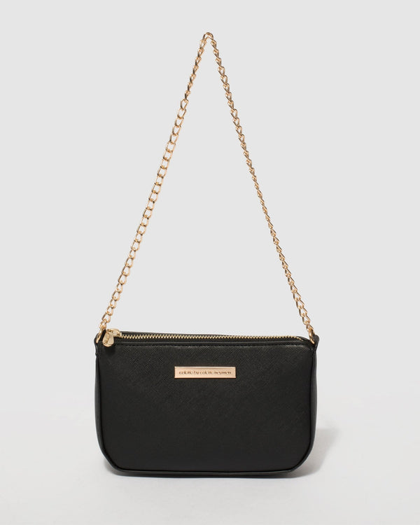 Black Tezza Mini Shoulder Bag | Mini Bags