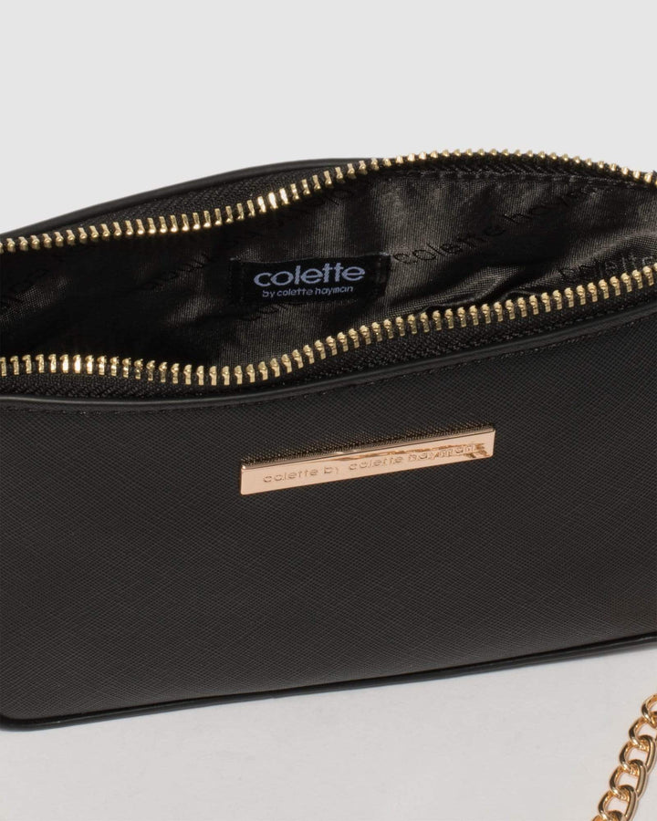 Black Tezza Mini Shoulder Bag | Mini Bags