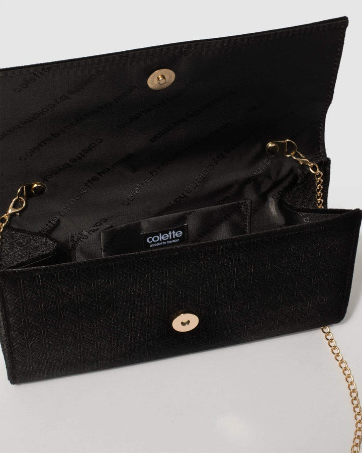 Black Tiffany Clutch Bag | Clutch Bags