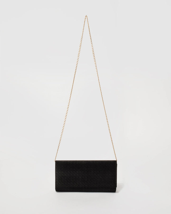 Black Tiffany Clutch Bag | Clutch Bags