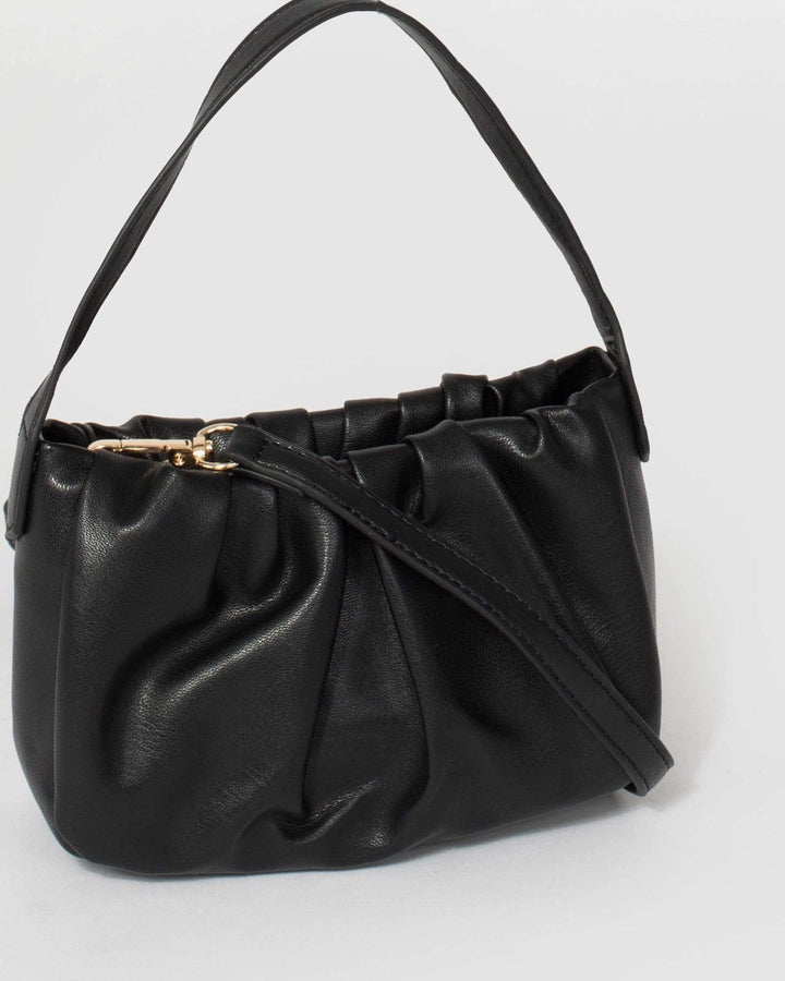 Black Tilly Mini Baguette Bag | Mini Bags