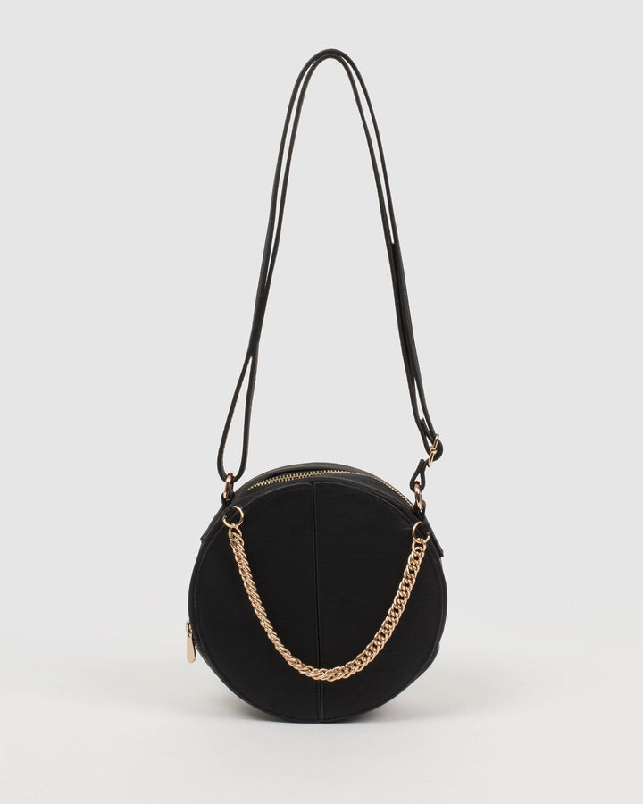 Black Toya Circle Crossbody Bag | Crossbody Bags