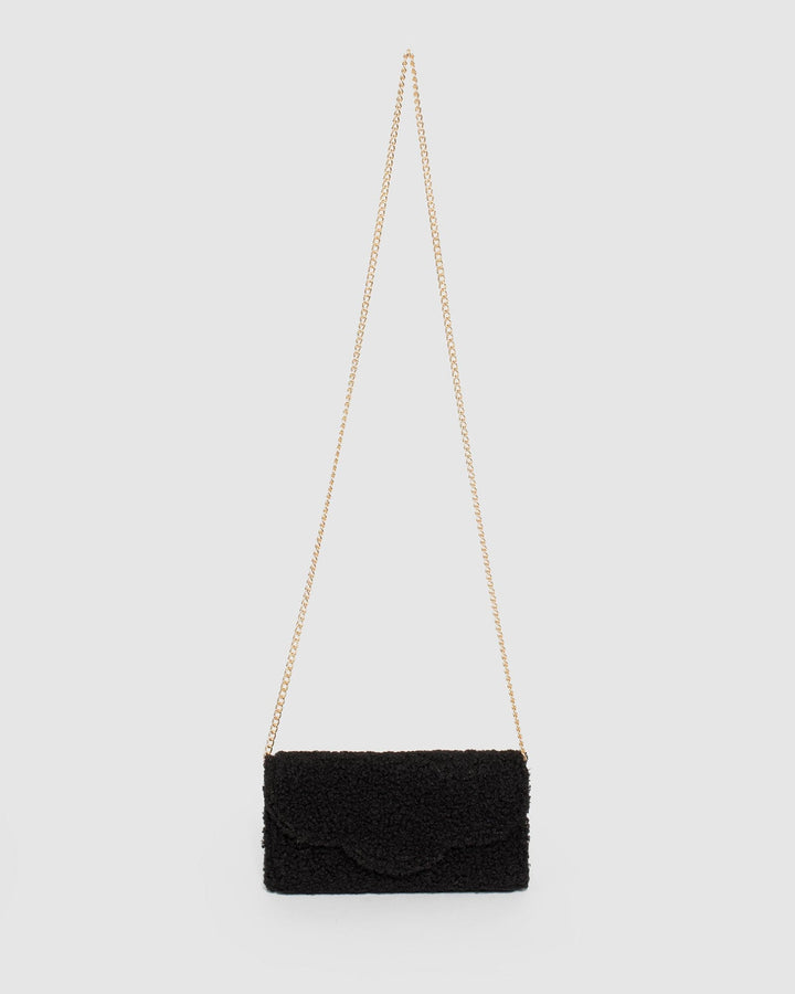Black Verna Clutch Bag | Clutch Bags