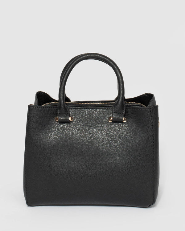 Black Verona Mini Tote Bag | Mini Bags