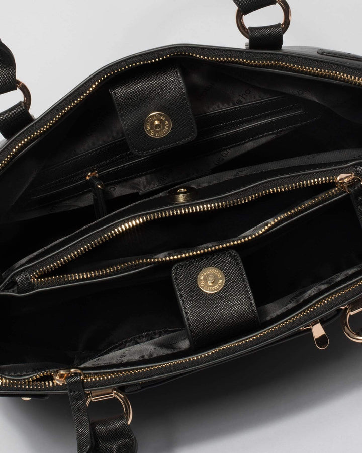 Black Violet Tote Bag | Tote Bags