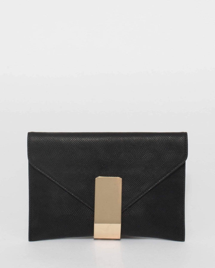 Black Viva Clutch Bag | Clutch Bags