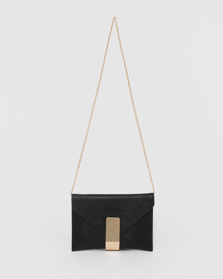 Black Viva Clutch Bag | Clutch Bags