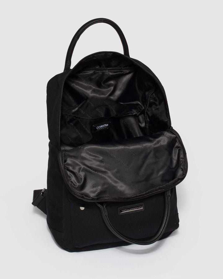 Black Yasmin Backpack | Backpacks