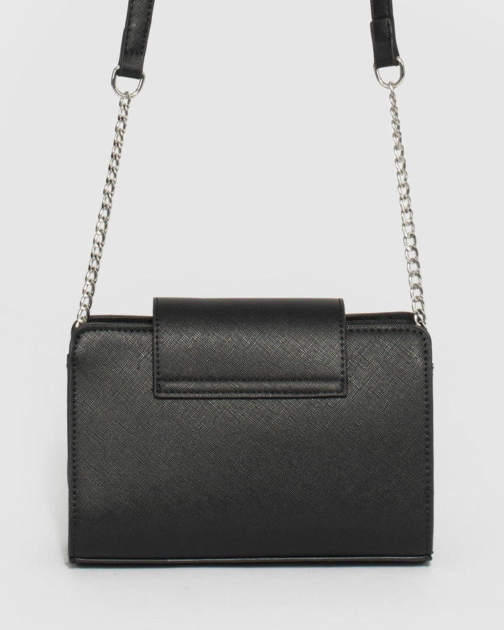 Black Yelena Plate Crossbody Bag | Crossbody Bags
