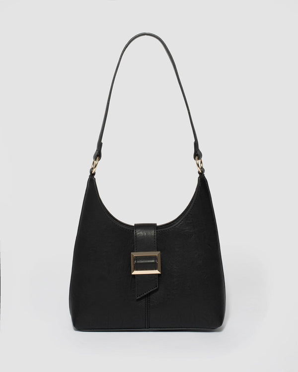 Black Zadie Buckle Bag | Tote Bags