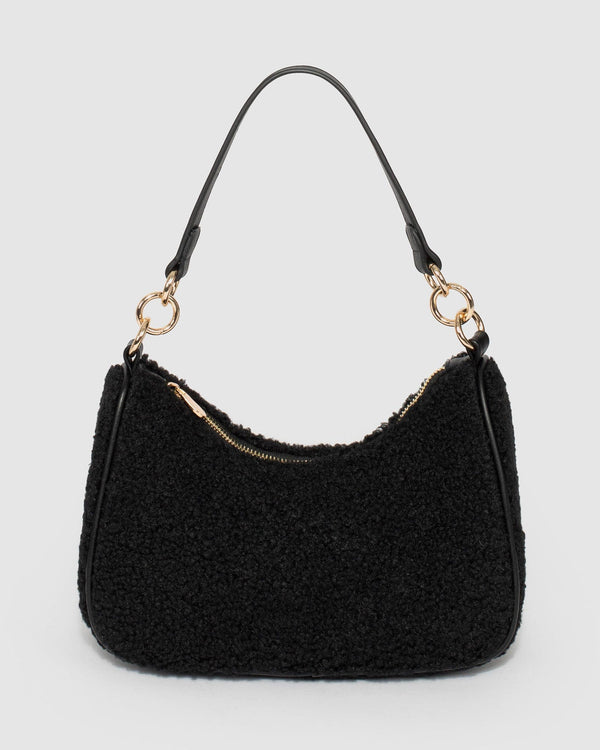 Black Zeeva Slouch Shoulder Bag | Shoulder Bags