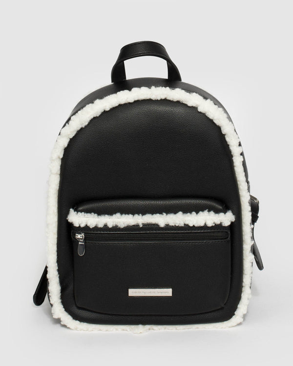 Black Zella Trim Backpack | Backpacks