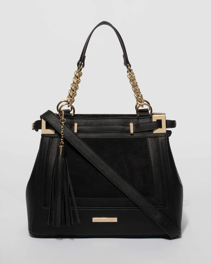 Black Zoe Multi Tote Bag | Tote Bags