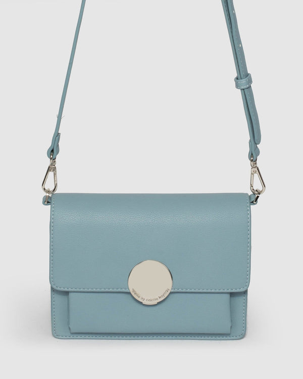 Blue Multi Pocket Bag | Crossbody Bags