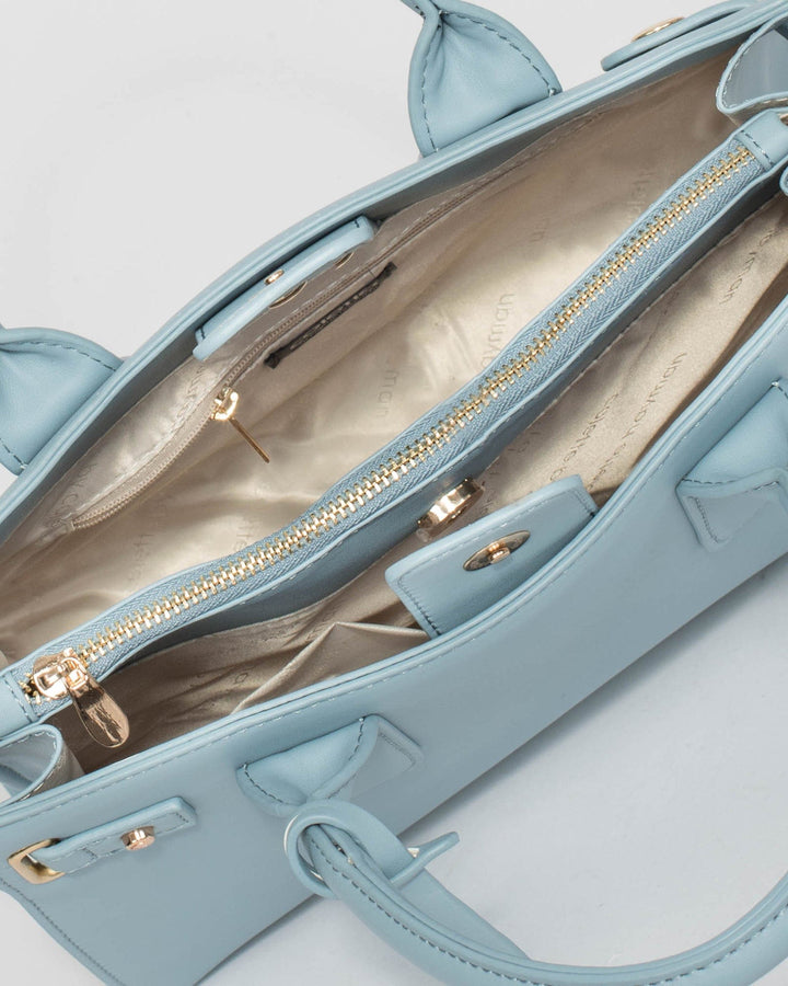 Colette by Colette Hayman Blue Athena Disc Tote Bag