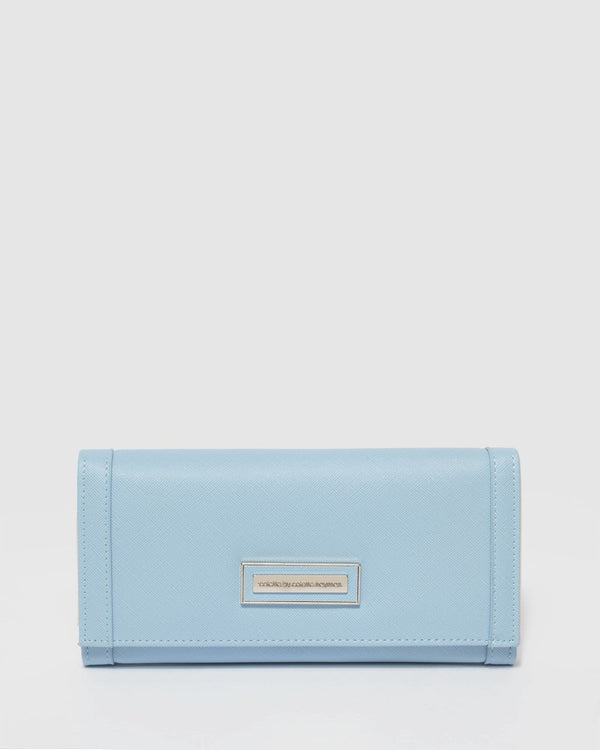 Blue Belinda Basic Wallet | Wallets