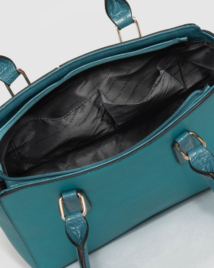 Colette by Colette Hayman Blue Camilla Chain Tote Bag