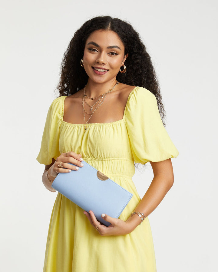 Colette by Colette Hayman Blue Carlie Clutch Bag