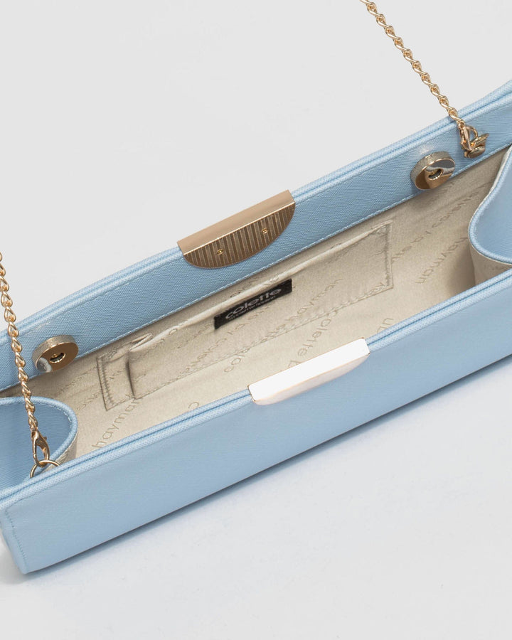 Colette by Colette Hayman Blue Carlie Clutch Bag