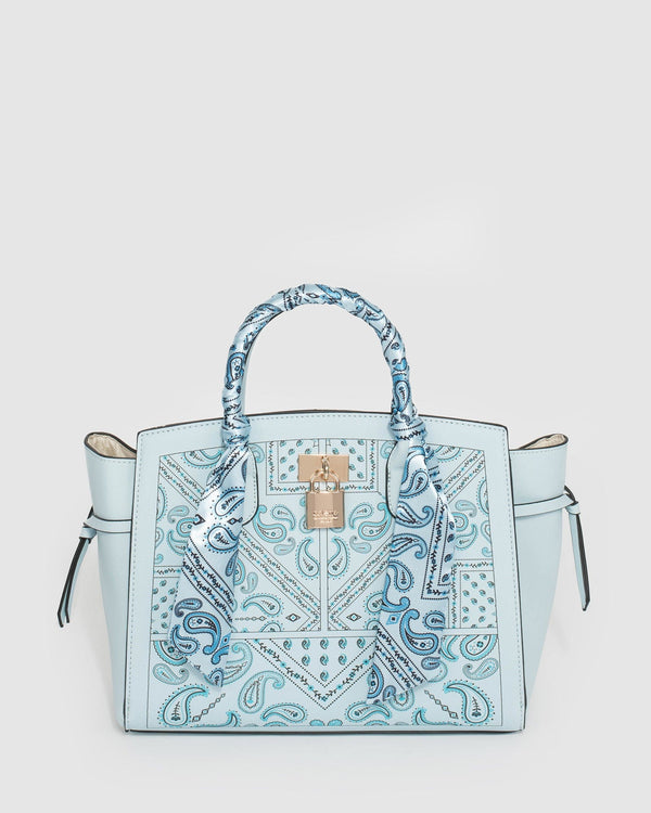 Blue Elora Lock Limited Edition Tote | Tote Bags