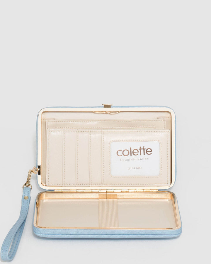 Colette by Colette Hayman Blue Eve Hardcase Wallet