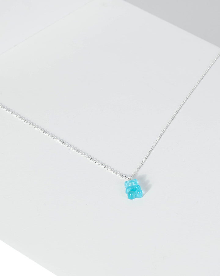 Blue Gummy Bear Necklace | Necklaces