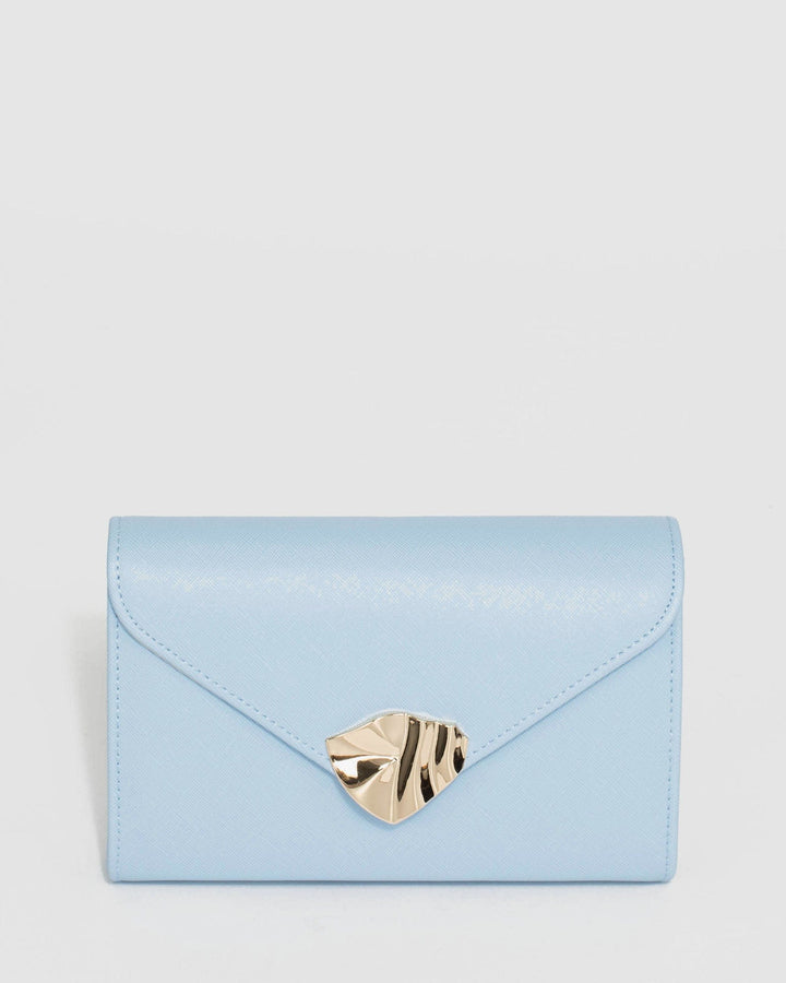 Blue Isidora Envelope Clutch Bag | Clutch Bags
