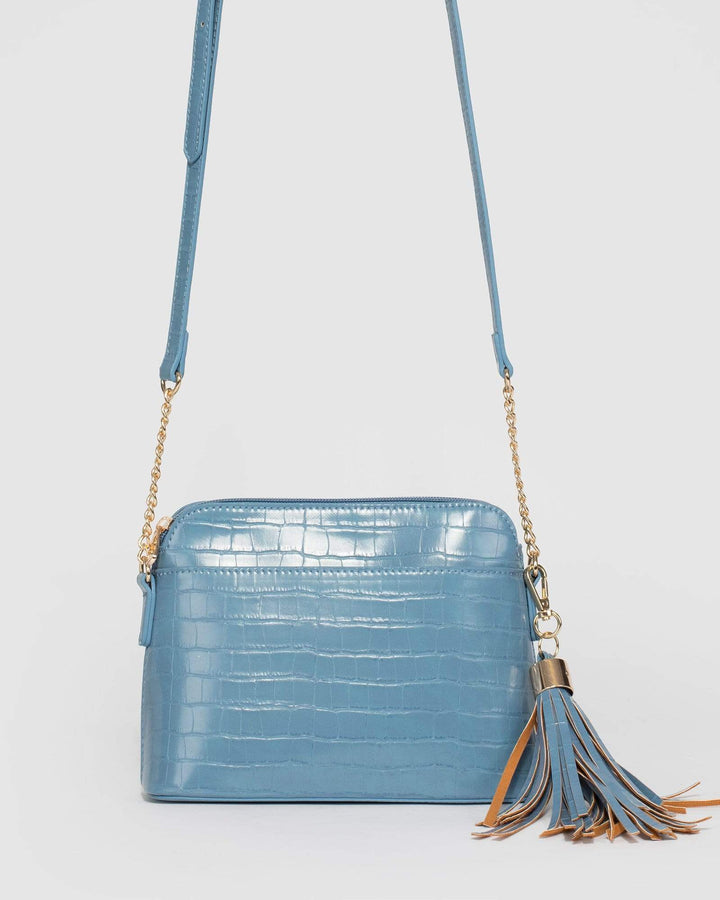 Blue Karen Crossbody Bag | Crossbody Bags