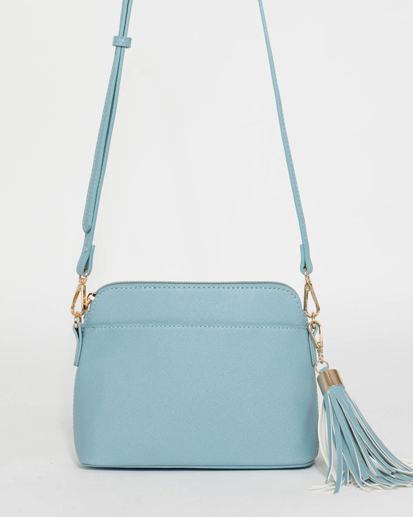 Blue Karen Crossbody Bag | Crossbody Bags