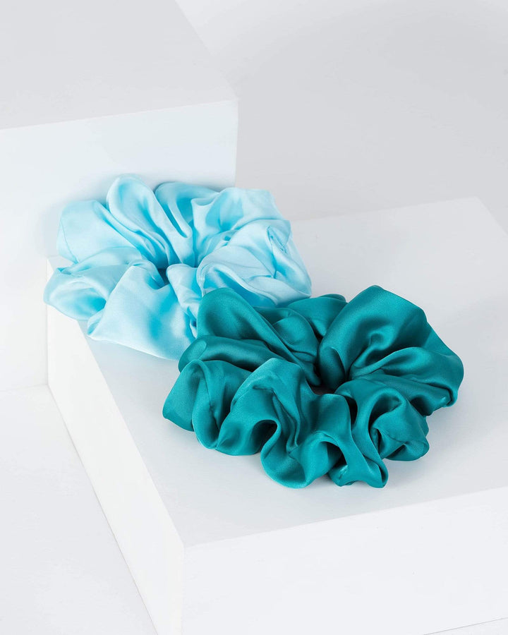 Blue Multi Scrunchie Pack | Accessories