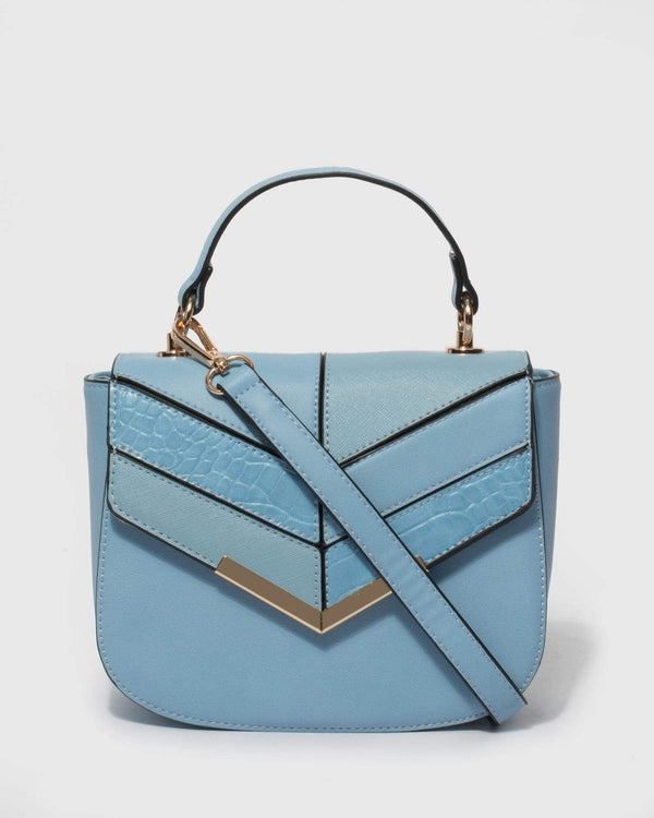 Blue Naomi Panel Mini Bag | Mini Bags