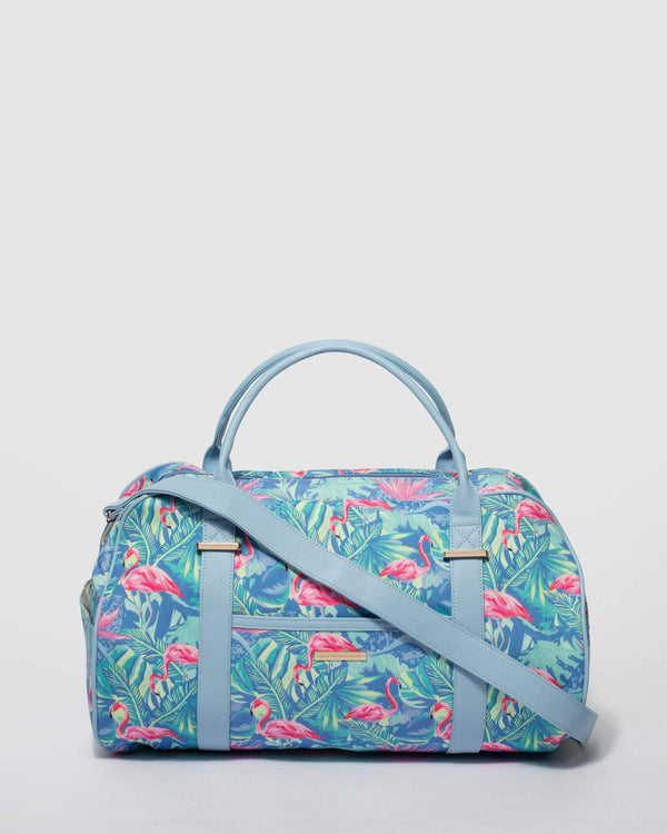 Blue Print Workout Bag | Weekender Bags