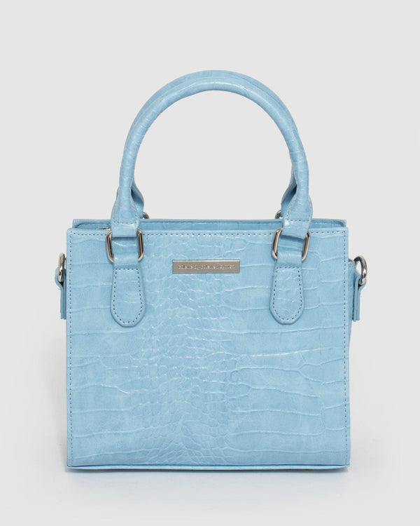 Blue Sia Mini Tote Bag | Mini Bags
