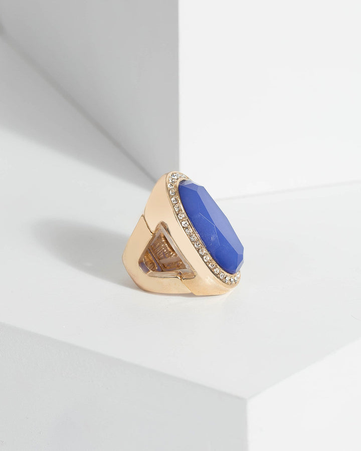 Blue Statement Ring | Rings