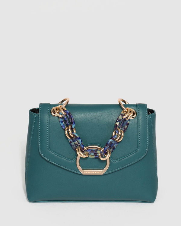 Blue Tracy Chain Mini Bag | Mini Bags