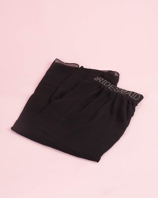 Bridesmaid Black Bridal Tutu Skirt - Medium/Large | Accessories