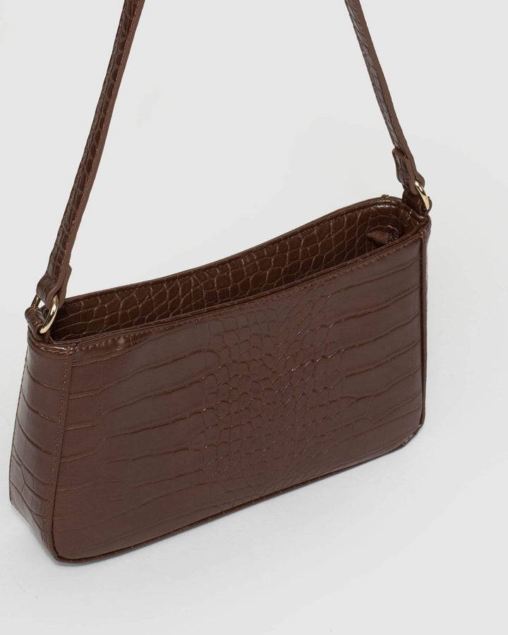 Brown Frankie Shoulder Bag | Mini Bags