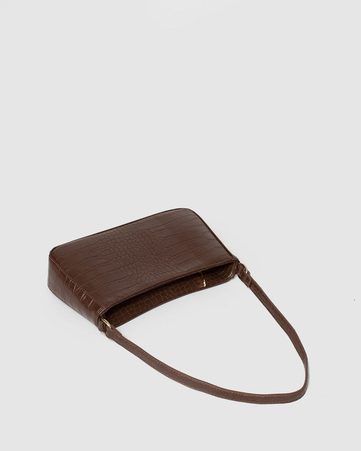 Brown Frankie Shoulder Bag | Mini Bags