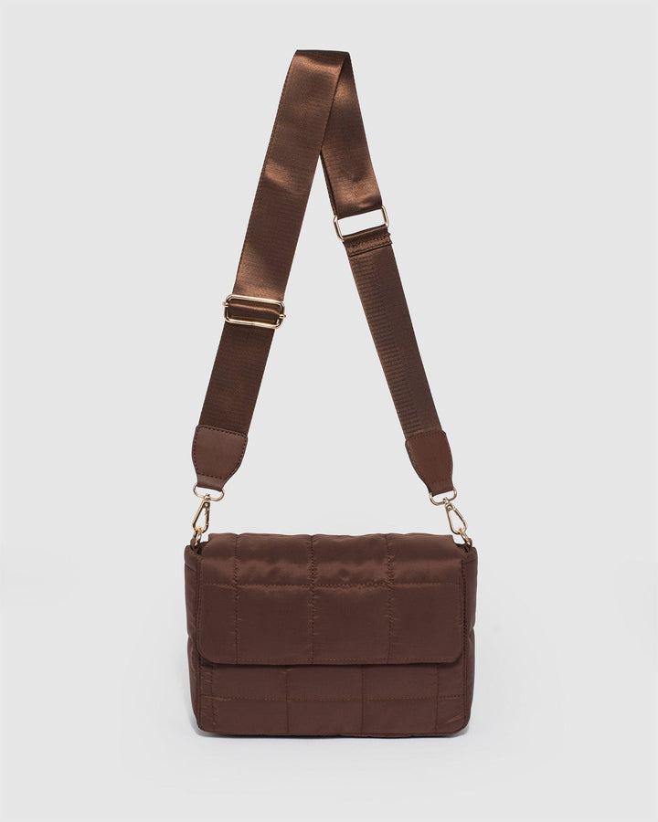 Colette by Colette Hayman Brown Halia Quilted Crossbody