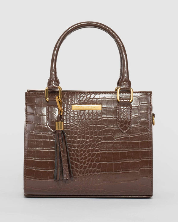 Brown Sia Tassel Mini Bag | Mini Bags