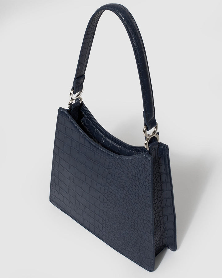 Colette by Colette Hayman Brynn Navy Slouch Bag