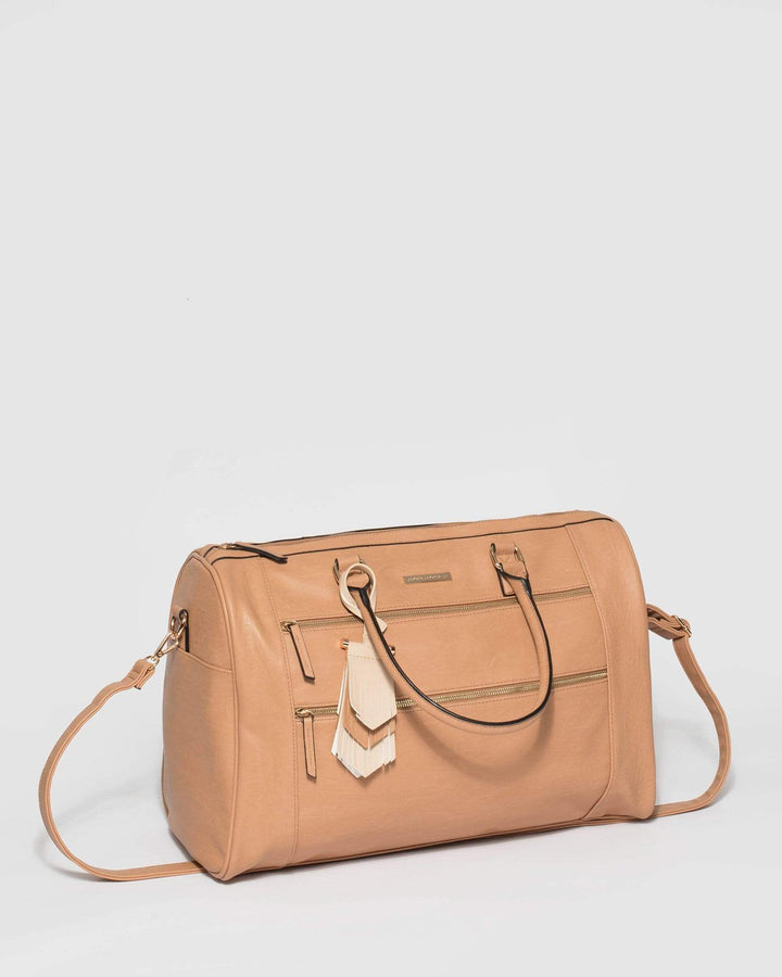 Caramel Becky Weekender Bag | Weekender Bags