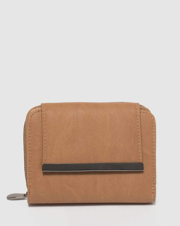 Caramel Blake Mini Wallet | Wallets