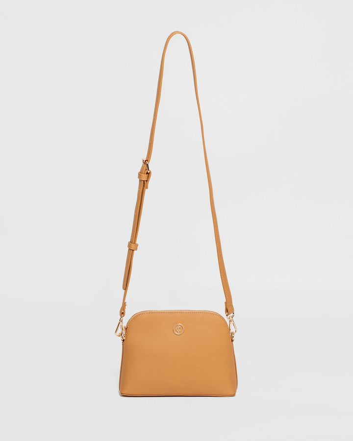 Caramel Jamari Crossbody Bag | Crossbody Bags