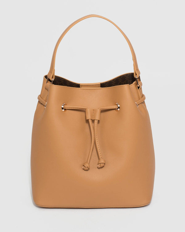 Caramel Jordan Bucket Bag | Bucket Bags